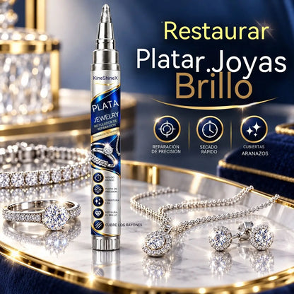 🔥 Oferta por tiempo limitado: 50 % de descuento【🔥2 piezas 25 euros】 🔥 Lápiz para reparar arañazos y retocar joyas de plata