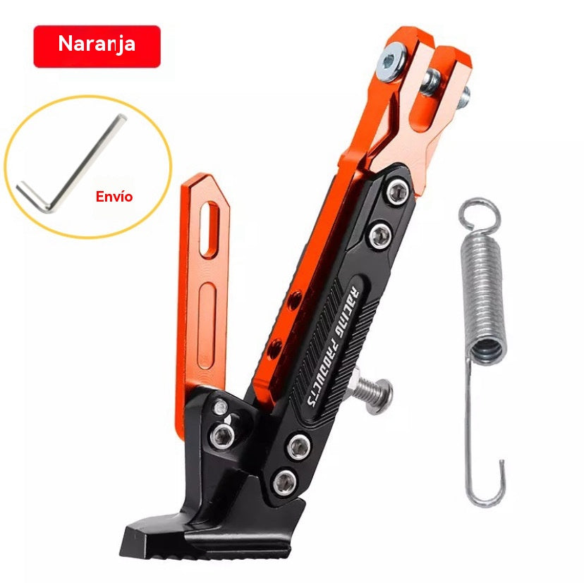 👍👍Caballete lateral ajustable para coches y motos eléctricas 【Tipo universal, apto para todos los modelos】