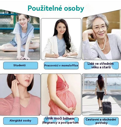 🔥🌈【5dílná sada】Omyvatelné antibakteriální grafenové vložky do kalhotek zabraňující protečení