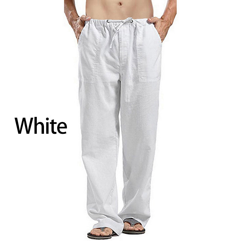 💥👖【S-5XL】Pantalones casuales para hombre nuevos 2025, material de algodón de alta calidad, suave y transpirable