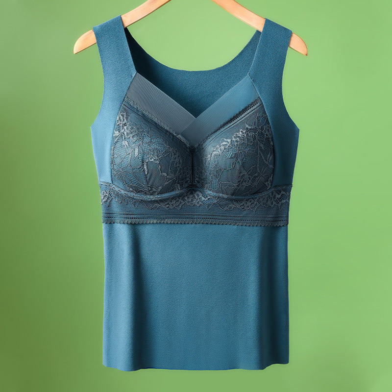 🔥Compra 1 y llévate 1 gratis❤️【L-4XL】Sujetador de encaje estilo camisola con un diseño de espalda exquisito; eleva y recoge eficazmente el busto para evitar la flacidez ✅【Recomendado por médicos】