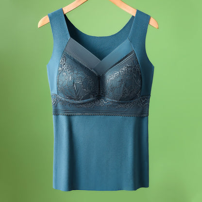 🔥Compra 1 y llévate 1 gratis❤️【L-4XL】Sujetador de encaje estilo camisola con un diseño de espalda exquisito; eleva y recoge eficazmente el busto para evitar la flacidez ✅【Recomendado por médicos】