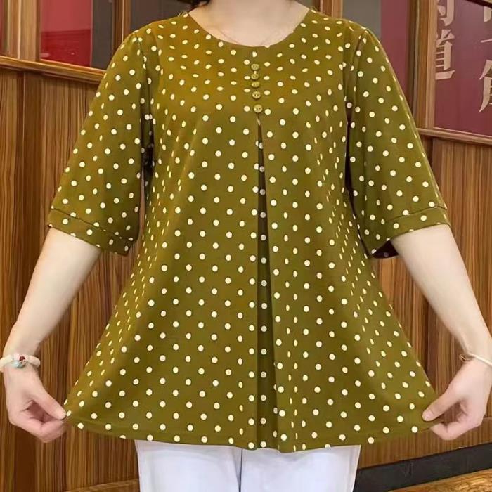 ✨【-50% ZNIŻKI】💞【L-5XL】Nowa jesienna koszula 2026 w grochy