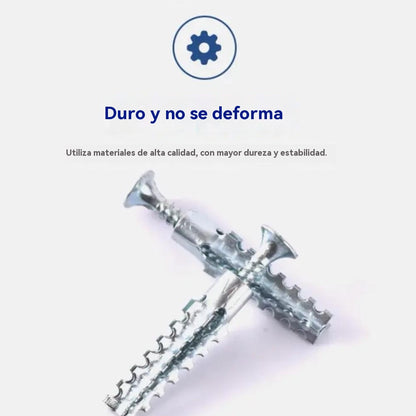 【100juegos】🔩 Anclaje metálico dentado súper resistente para fijaciones firmes en cualquier pared