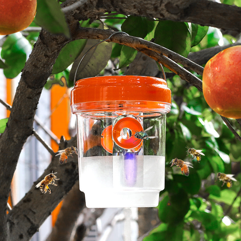🐝☀️ 【Compra 1 y Llévate 1 GRATIS】Trampa solar para avispas para patios y jardines 🔋🌿 – Altamente eficiente, recargable, resistente a la intemperie, cubre hasta 500 metros cuadrados.