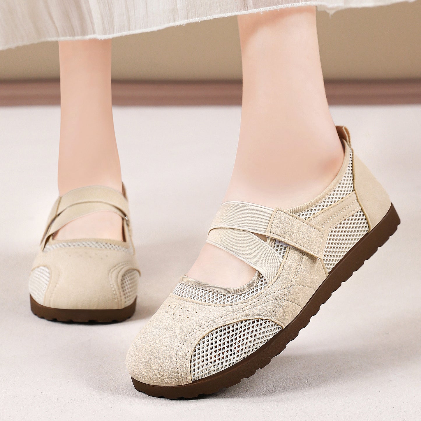 [36-41]👟Zapatillas casuales de malla para mujer, verano 2026, elegantes, cómodas y transpirables ✨