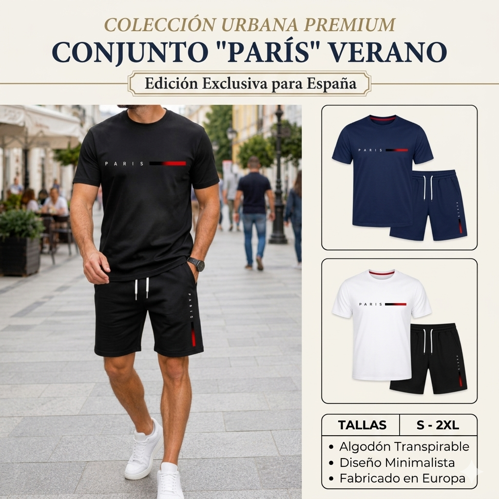 【Pago contra entrega】Conjunto deportivo de verano de 2 piezas para hombre: cómoda camiseta de manga corta y pantalones cortos para el día a día y el hogar.