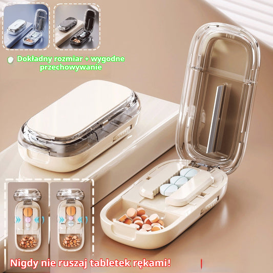 💊【Kup 1 i otrzymaj 1 gratis】🧰Wielofunkcyjny przenośny pojemnik na tabletki, hermetycznie zamknięty i odporny na wilgoć