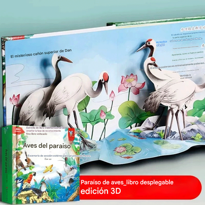 【Éxito de ventas 50% OFF】🎁🎁 Set de libros 3D de animales para niños