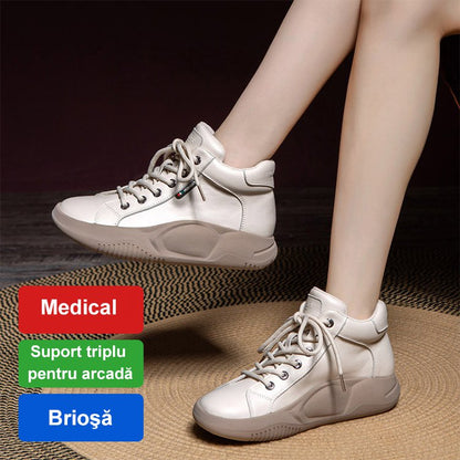 🔥【Tallas 35-43】Nuevos zapatos casuales de plataforma para mujer, de estilo retro, modernos y versátiles.