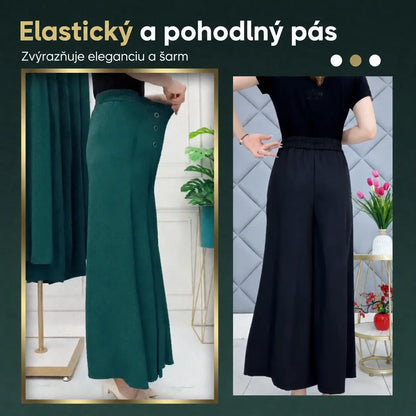 【M–5XL】Široké plisované nohavice (časovo obmedzená zľava 50 %)