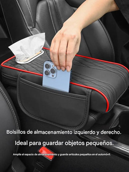 🚗👜Cofre de cuero multifuncional para coche 3 en 1.👍