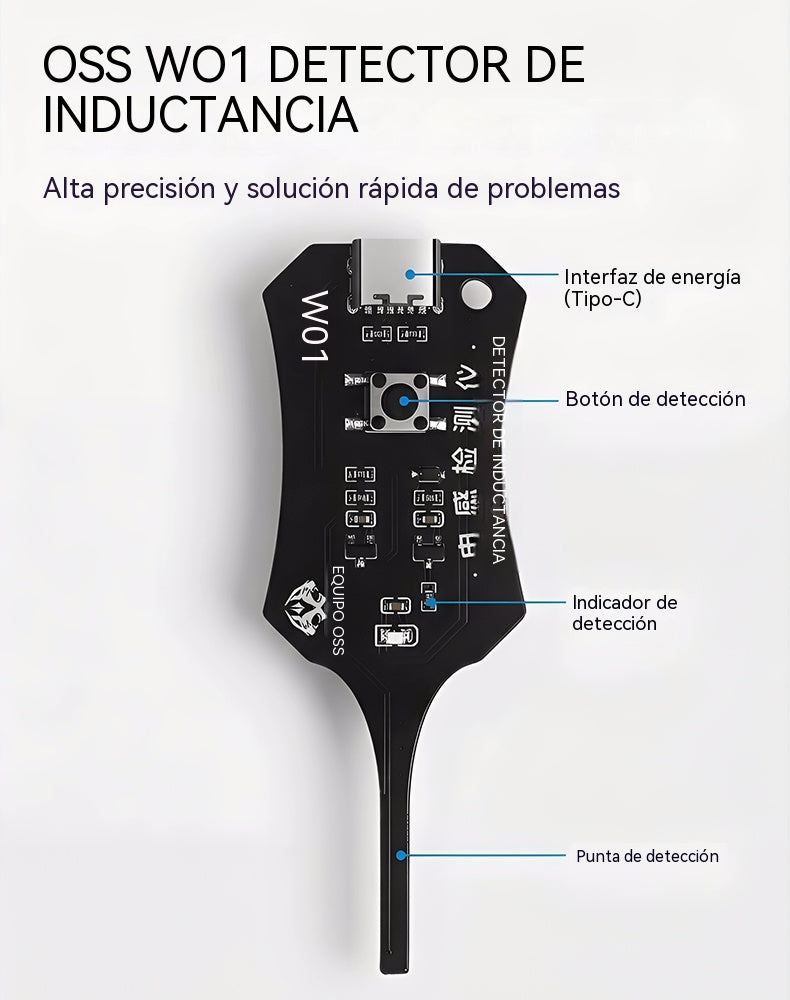 🧰🚗 Probador de inductancia OSS, una herramienta de prueba para la reparación de teléfonos móviles.