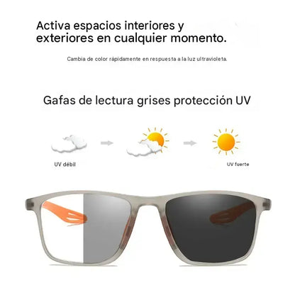 🕶️ Gafas de lectura fotocromáticas, ultraligeras y de alta definición, diseñadas especialmente para personas mayores.