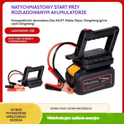 🚗⚡ Rozrusznik samochodowy z portem USB —— kompaktowy, mocny i super praktyczny