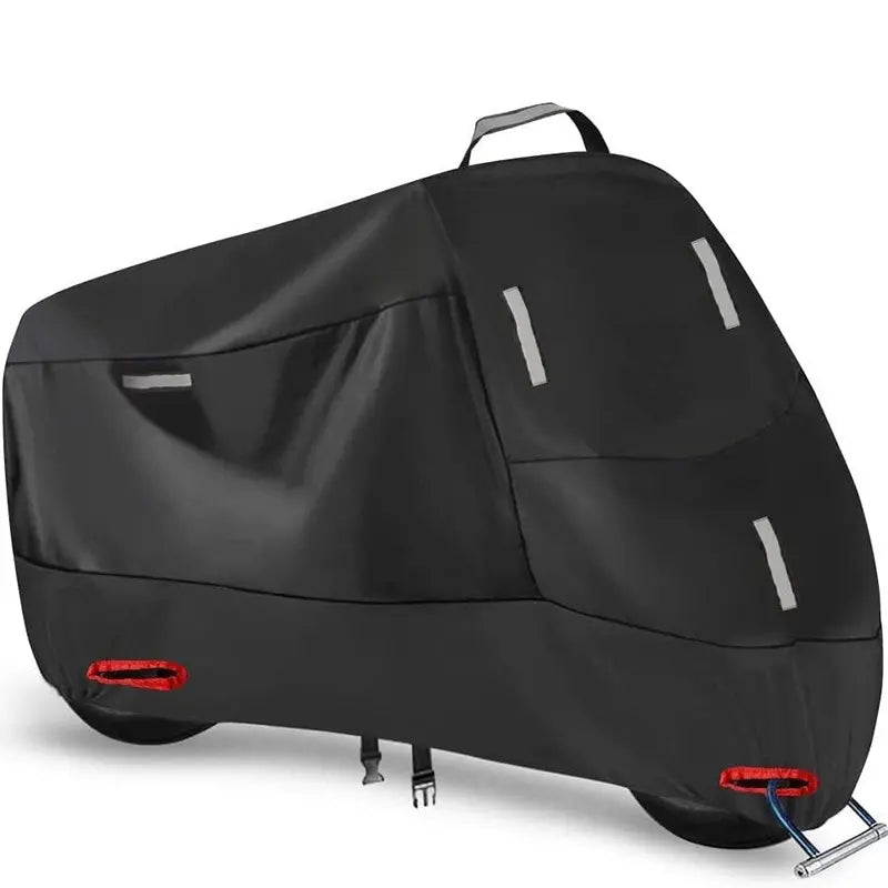 🏍️ ¡50% de descuento hoy! Funda para moto apta para todo clima | Impermeable, resistente y con protección UV | Compatible con la mayoría de motos | Ojales de seguridad y costuras reforzadas | Ideal para exterior 🌧️☀️
