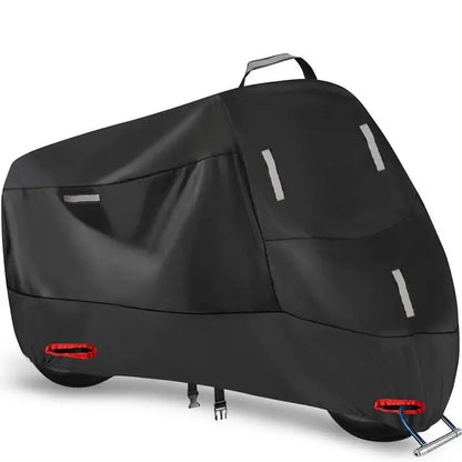 🏍️ ¡50% de descuento hoy! Funda para moto apta para todo clima | Impermeable, resistente y con protección UV | Compatible con la mayoría de motos | Ojales de seguridad y costuras reforzadas | Ideal para exterior 🌧️☀️