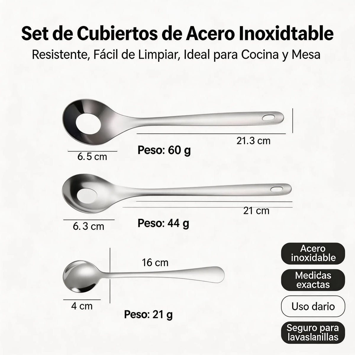 🍖 【3 piezas】Molde para albóndigas de acero inoxidable 304 – ideal para hacer albóndigas de carne y de pescado, perfecto para cocinar en casa 🥄