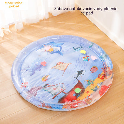 【24 €】 65 cm x 65 cm 【2 chladiace podložky】 + vzduchová pumpa — Letná chladiaca podložka pre domácich miláčikov