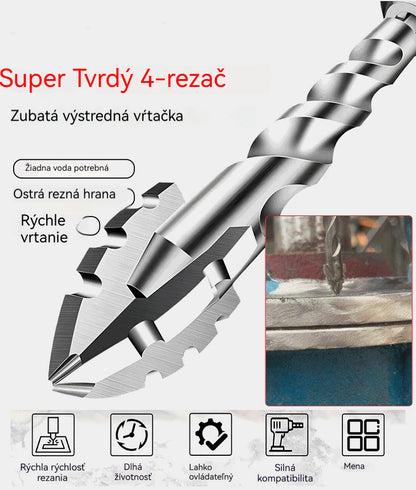 🥇Super tvrdá pílovitá rezná hrana, 7. generácia excentrického vrtáka z volfrámovej ocele 【3+4+5+6+8+10+12+14+16 mm】