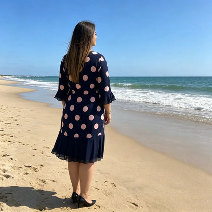 💟【S-5XL】🍂🍁👗 Vestido de moda de otoño 2026, diseño clásico, elegante y sencillo