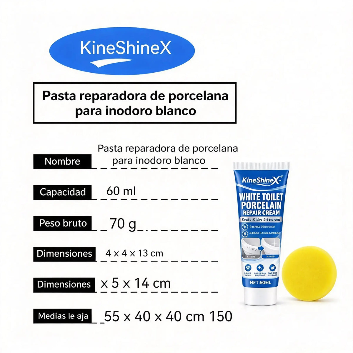 【2 tipos】✨🏠💧 Pasta reparadora de cerámica de secado rápido: para restaurar superficies cerámicas desgastadas y brillantes🛠️