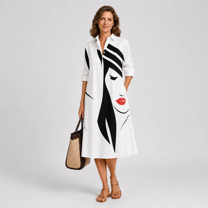 Naomi | Vestido midi cuidado y estiloso