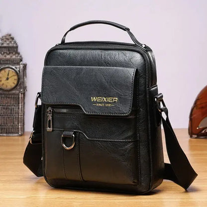 🔥Nuevo bolso de hombro Oxford de cuero para hombre 2026