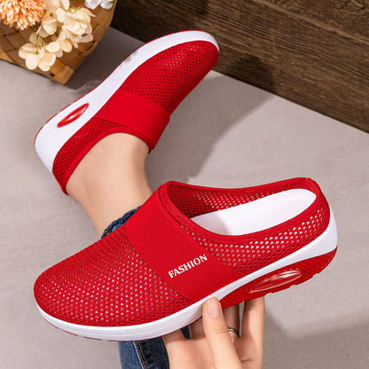 👡🛒【Precio especial de nueva llegada】【Tallas 37-42】Zapatos correctores de arco con diseño calado 2026, cómodos y sin fatiga al caminar