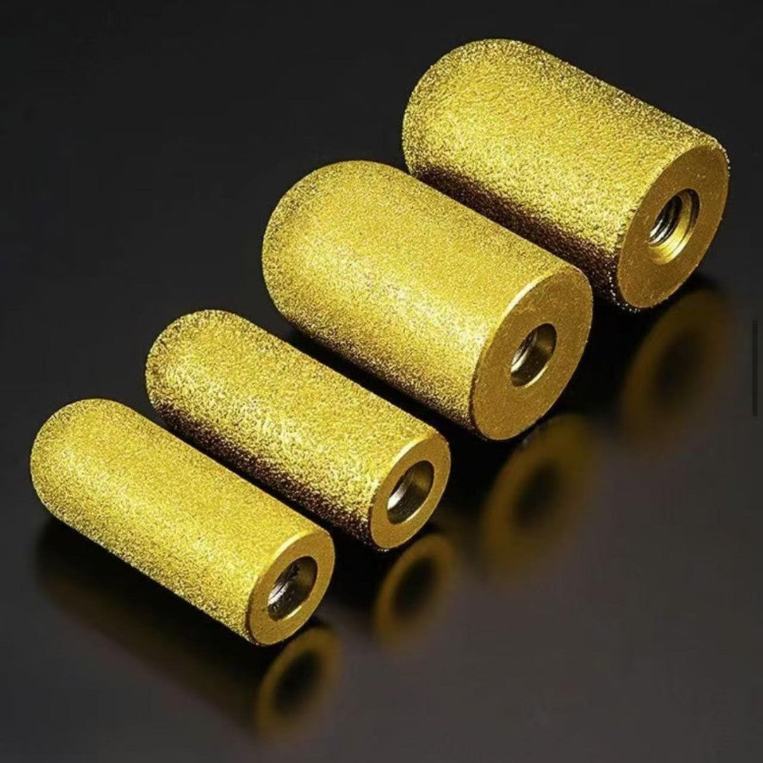 💥Специална оферта (4 бр.)💥Абразивна вакуумно заварена кръгла полираща глава