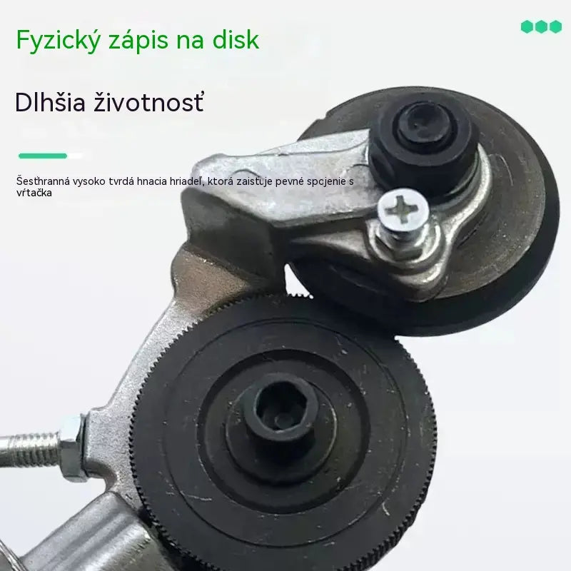 🛠Zľava 49 % 🔧 Nadstavec na elektrickú vŕtačku 🔩 Premeňte svoju elektrickú vŕtačku na rezný nástroj.