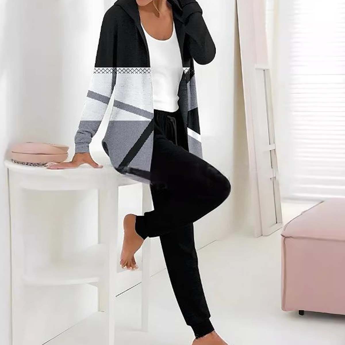 💃 Nueva oferta, compra 1 y llévate 1 gratis 💖 Nuevo conjunto de algodón sencillo para otoño e invierno 2026