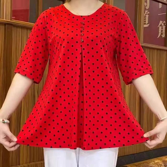 ✨【-50% ZNIŻKI】💞【L-5XL】Nowa jesienna koszula 2026 w grochy