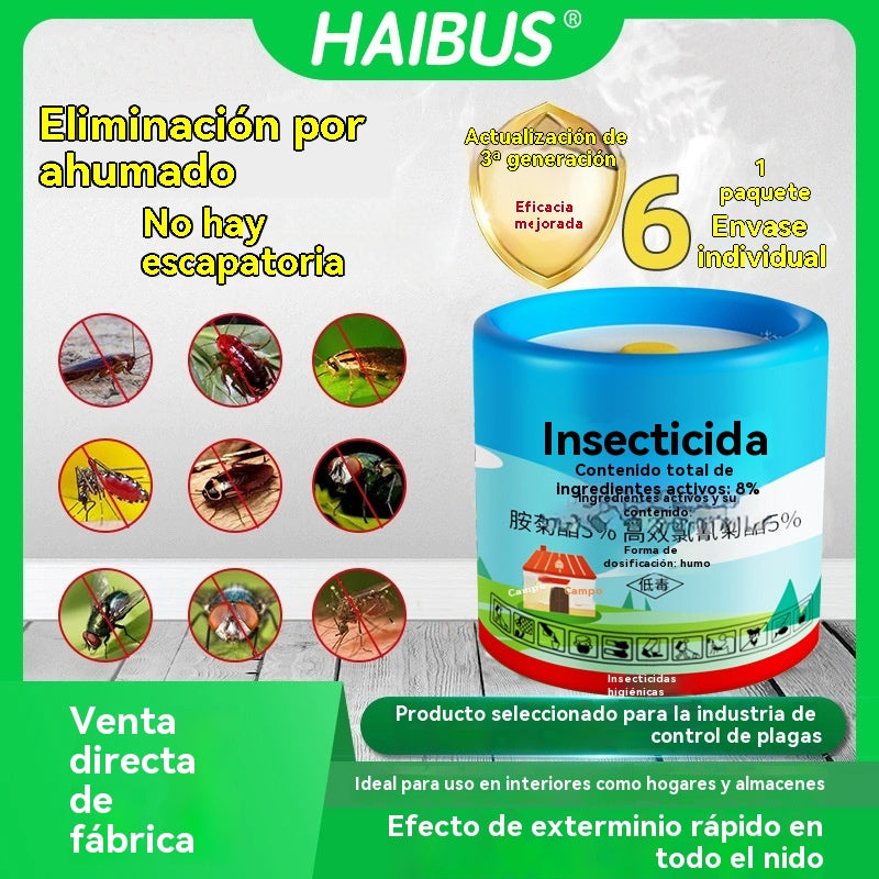 🦟🦟🦟【24 uds】Bomba insecticida 360° – elimina insectos al instante