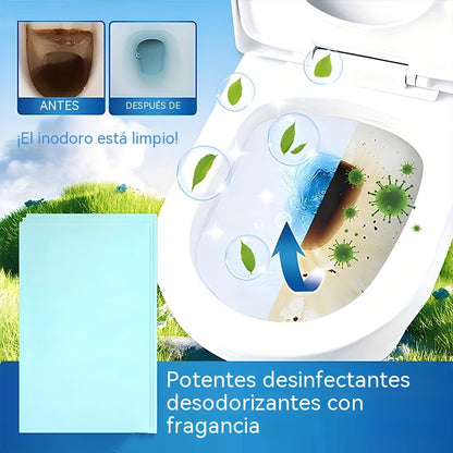 🧹【Uso durante un año】✨ 210 unidades de pastillas limpiadoras multiusos antibacterianas y desodorizantes | Aptas para madera dura, suelos laminados, azulejos y paredes de autocaravana