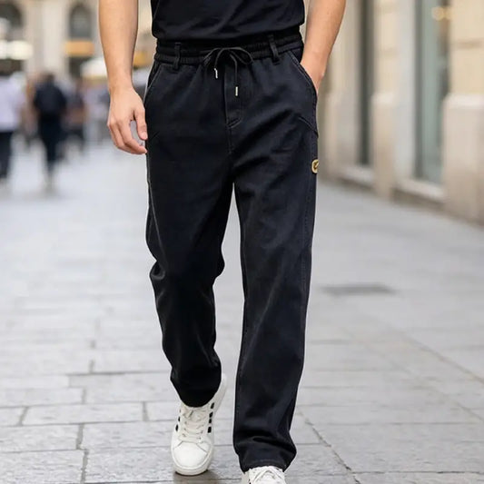 👖【Tallas grandes M-6XL】Pantalones casuales de moda con corte recto y alta elasticidad