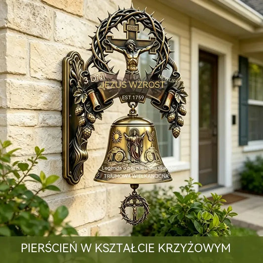 🔔Symbol wiary i nadziei dla Twojego domu! — Dzwonek ścienny „Triumph”