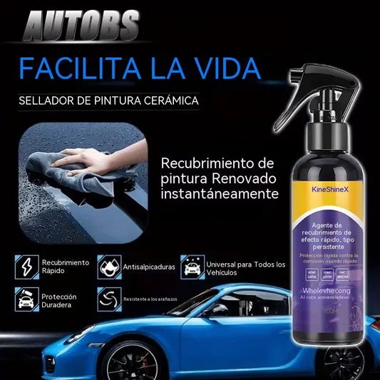 ⏰ Compra 3 y obtén un 50% de descuento — 🏆 Spray de recubrimiento profesional para automóviles.Formación instantánea de película