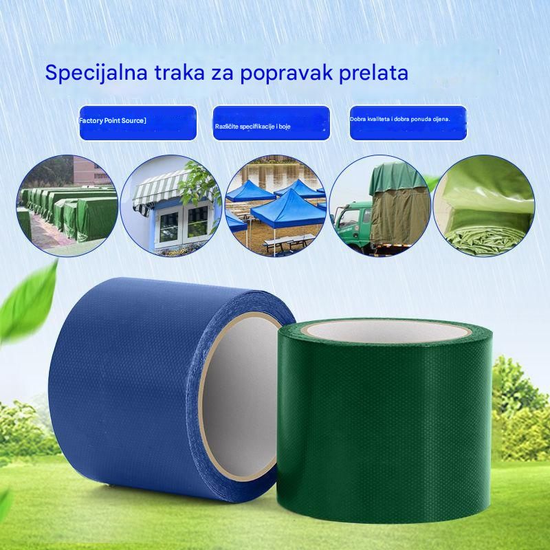 🔥【Kupi 1 i dobiješ 1 gratis】Traka za platno visoke viskoznosti【8 cm x 5 m】💥Ograničena vremenska ponuda