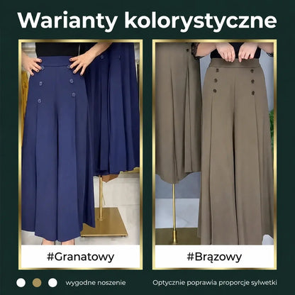 【M–5XL】Szerokie plisowane spodnie – 50% zniżki przez ograniczony czas