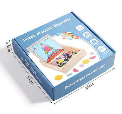 🔺🔷Geometrijski volumen magnetske Tangram slagalice