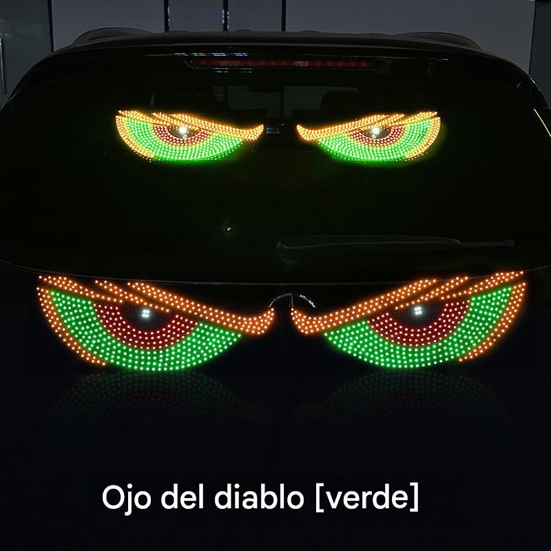 【1 par】💡🎫 Pantalla LED para coche suave, fina y flexible, ajustable para uso doméstico