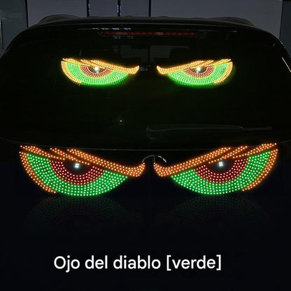 【1 par】💡🎫 Pantalla LED para coche suave, fina y flexible, ajustable para uso doméstico