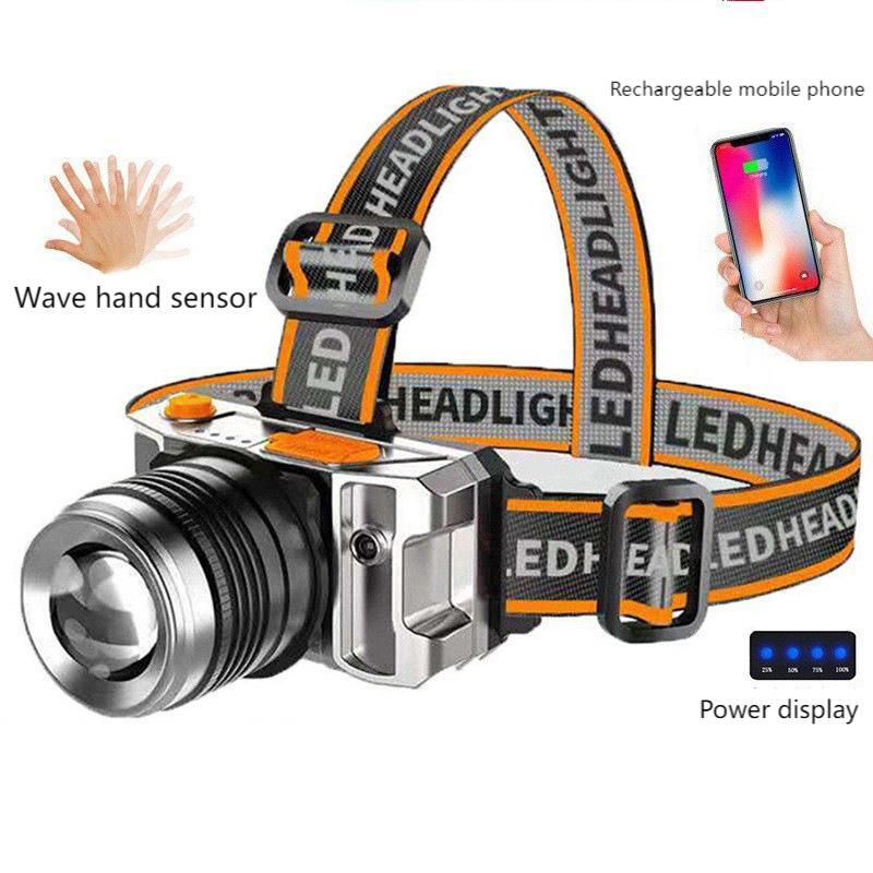 💡🌟【2025 Nueva versión mejorada】🔥🔥 Luz de pesca nocturna para exteriores con sensor inteligente y repelente de mosquitos por infrarrojos de larga duración