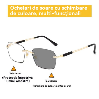 ✨🕶Ochelari de citit fotocromatici inteligenți noi pentru bărbați și femei, ochelari care blochează lumina albastră