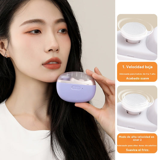 💅✨Cortaúñas eléctrico de alta calidad, adecuado para personas mayores y niños, corte automático con función de limado de uñas.