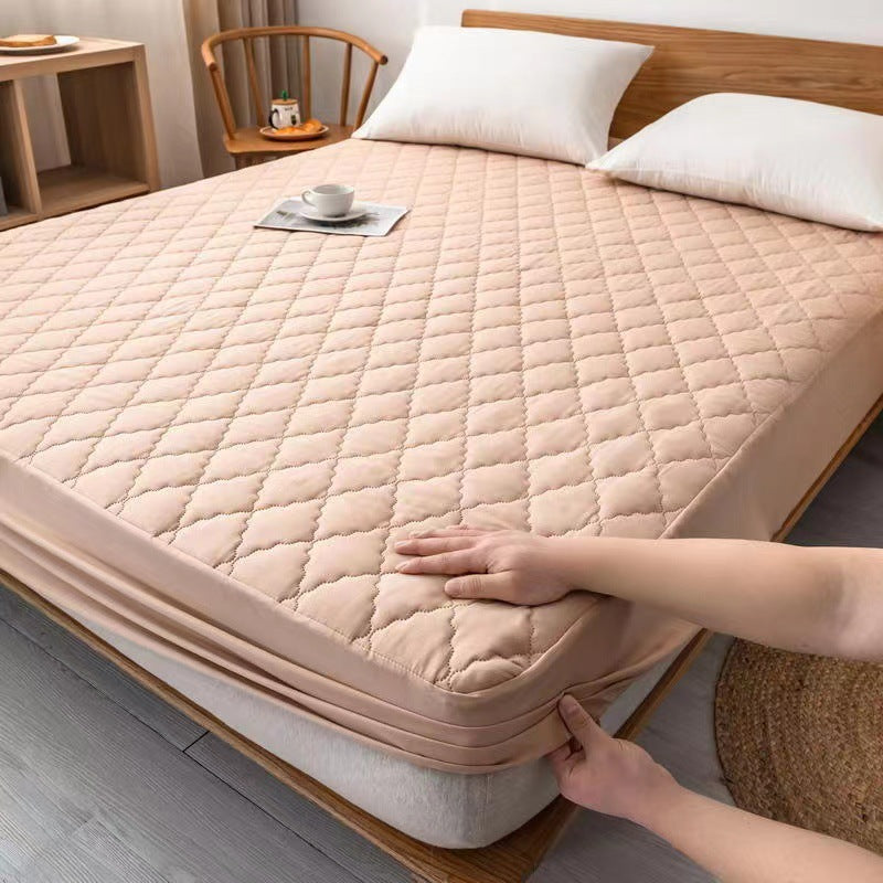 🛏️【150*200cm y 150*200cm】Cubierta de pañal impermeable y a prueba de polvo con relleno de algodón