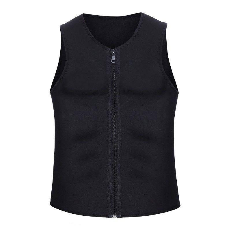 【S-4XL】💪Chaleco deportivo moldeador para hombre, sudoración intensa🔥, quema de grasa rápida⚡