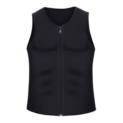 【S-4XL】💪Chaleco deportivo moldeador para hombre, sudoración intensa🔥, quema de grasa rápida⚡