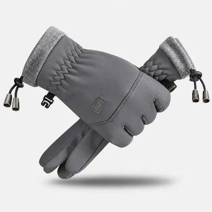 🧤 Guantes de invierno impermeables y resistentes al viento para hombre · Forrados de felpa · Compatibles con pantallas táctiles · Palma antideslizante · ¡Ideales para ciclismo, esquí y senderismo!